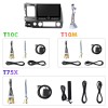 10 inch Android 14 New Design Angle Key 2.0 Touch Screen Car Radio Button Car Stereo For Honda Civic 2006-2012