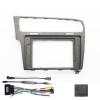 Fascias Panel Decorative Frame For Volkswagen Golf 7 MK7 2013 -2017 Golf 7.5 MK7.5 MIB Video Panel