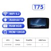 For Mercedes-Benz R-CLASS W251 R280 R300 R320 T75 Upgrade from T72 Android 14 UIS7865 Car Radio