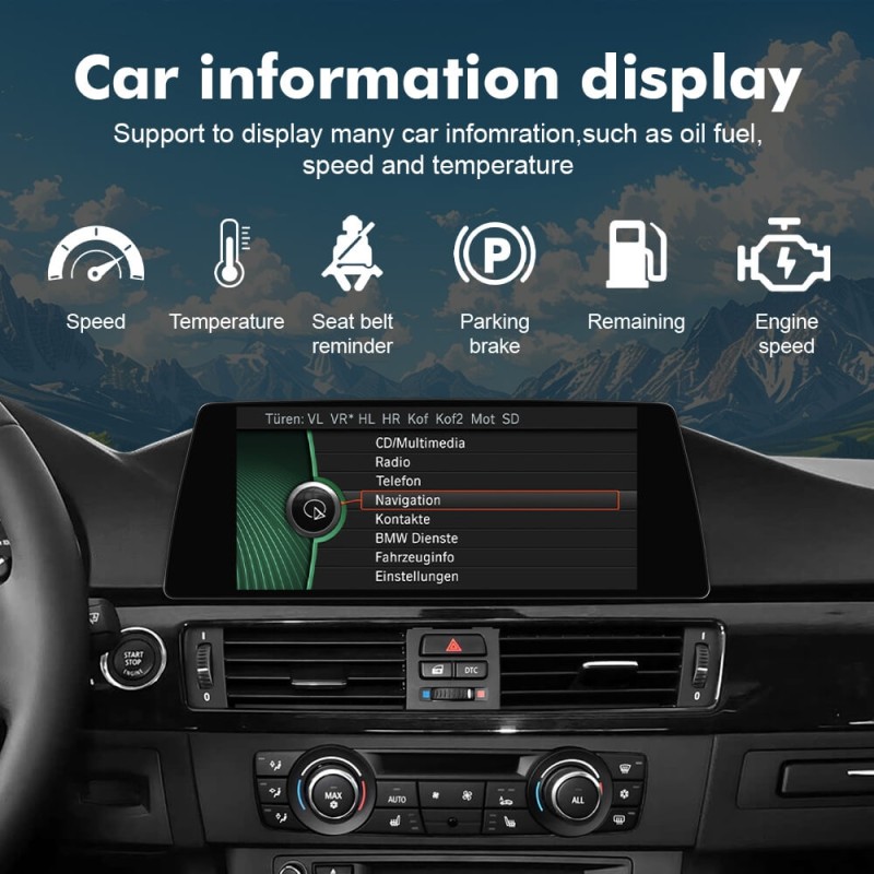 ISUDAR 10.33"Android 13 Car radio For BMW 3 Series E90 E91 E92 E93 M3 2008-2012