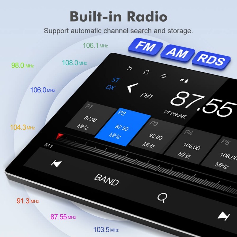 NEW! 11.5” Android 13 For MITSUBISHI MIRAGE 2012-2018 Car Radio HDMI Video Output