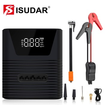 4 In 1 Car Jump Starter Tire Air Pump 600A 8800mAh Emergency Engine 150PSI Compressor Booster Starting Inflator Motor Bicycle