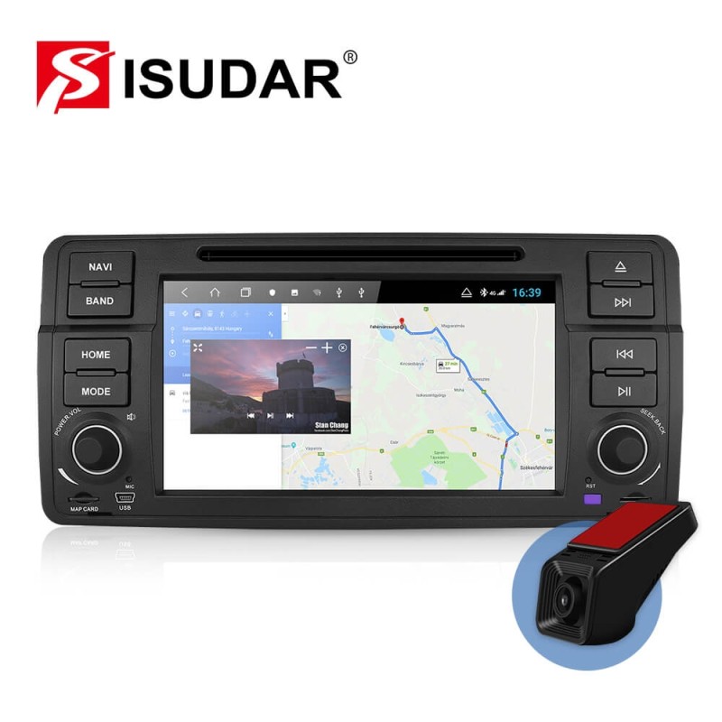 ISUDAR H53 1 Din Android Car Radio For BMW/E46/M3/Rover/3 Series