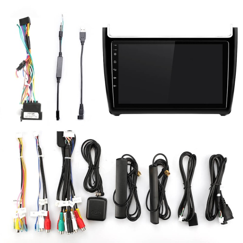 Isudar Auto Radio GPS For VW/Volkswagen/POLO Sedan 2009-2017