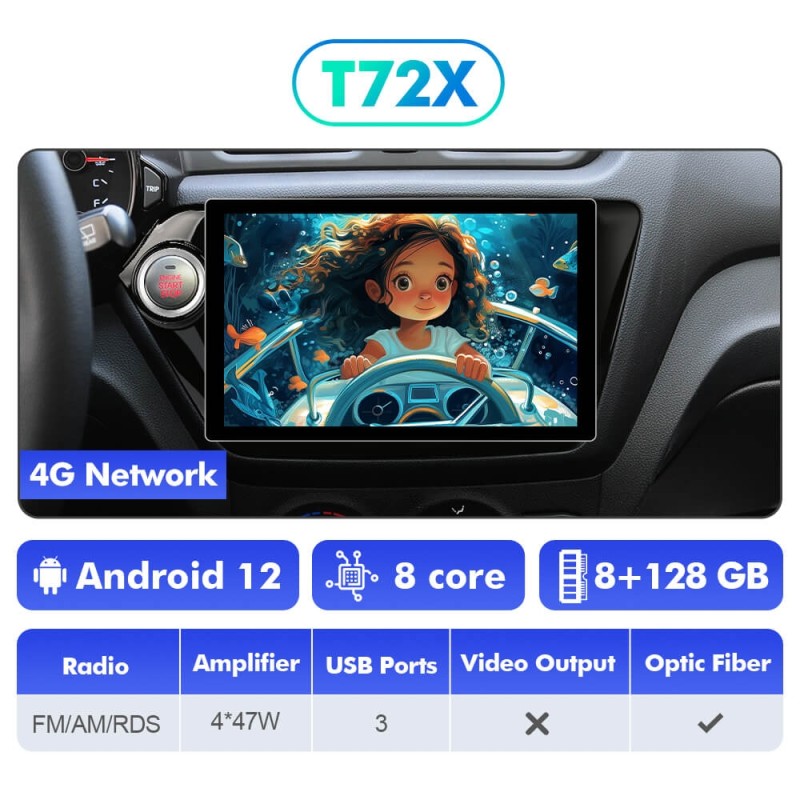 NEW! 11.5” Android 13 For Kia Rio 3 4 2011-2016 Carplay Car Radio HDMI RDS