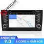 ISUDAR 2 Din Auto radio Android 9 Octa core For Audi/A6/S6/RS6