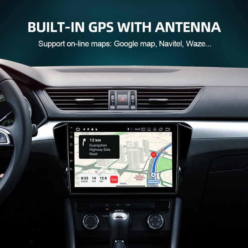 ISUDAR V57S 2 Din Android 10 Car Radio For Skoda Superb 3 2016-