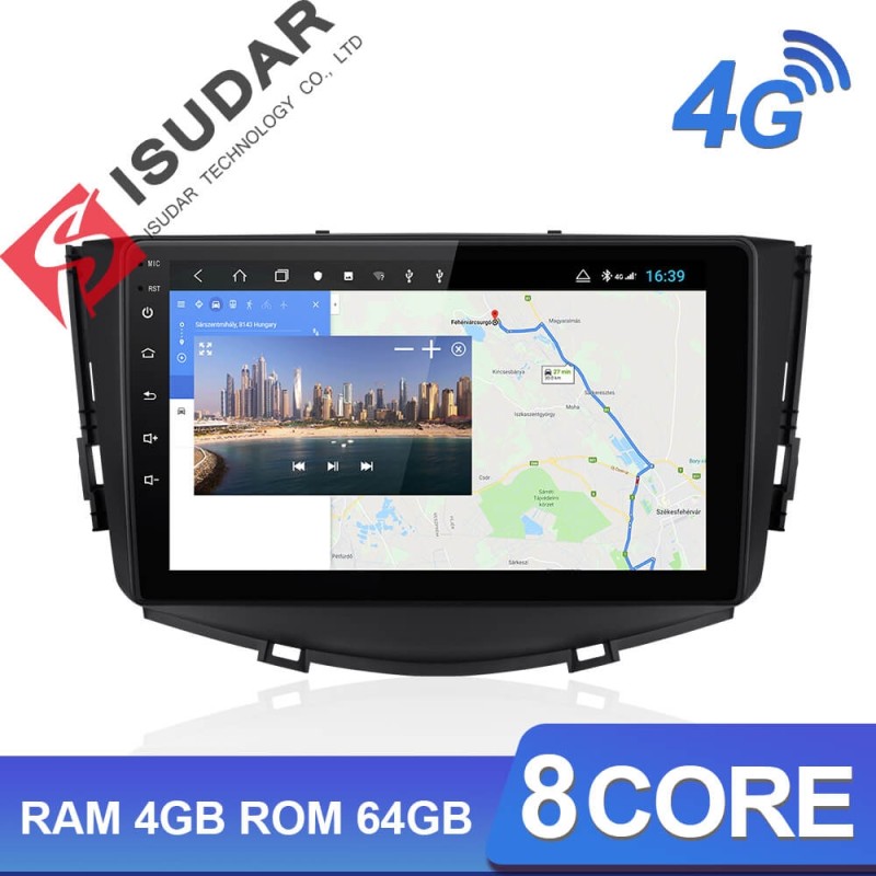 ISUDAR H53 1 Din Android Car Radio For LIFAN/X60 auto radio bluetooth