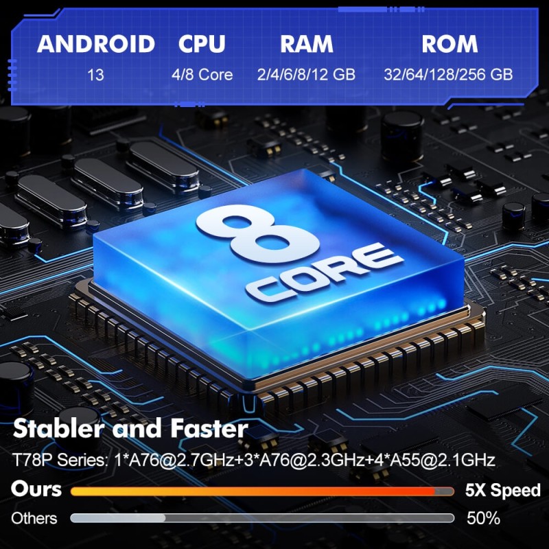 NEW! 11.5” Android 13 For VW Golf 7 2013-2019 Right Driving Car Radio with Carplay AA