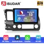 For Civic/Honda 2006-2009 2012 Q6 Qualcomm Android 13 10.1" screen music car radio DSP ADAU