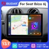 ISUDAR 2K 13.1 Inch Android 12 Car Radio head unit For Seat Ibiza 2009-2015 Kit