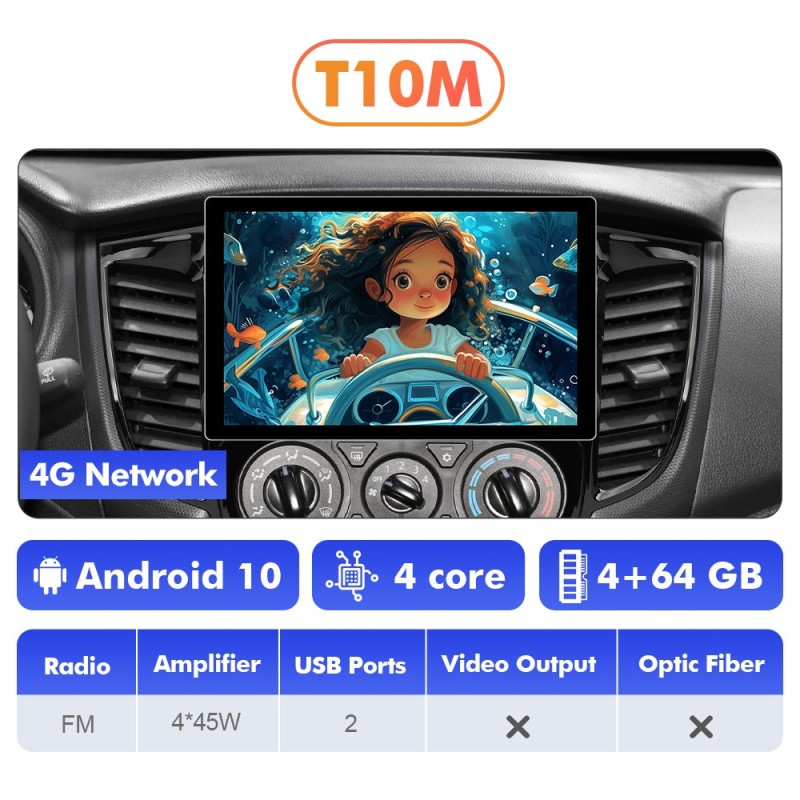 NEW! 11.5” Android 13 For MITSUBISHI TRITON L200 2015-2022 Car Radio HDMI Video Output