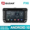 Clearance Sale! Isudar 7 inch Auto radio 2 Din PX6 For VW/Golf/Tiguan/Skoda/