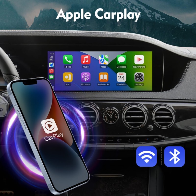 ISUDAR Apple Carplay wireless Modem for Mercedes C Class W204 W205 E Class W212 CLA W117 W212 W211 W210 W124