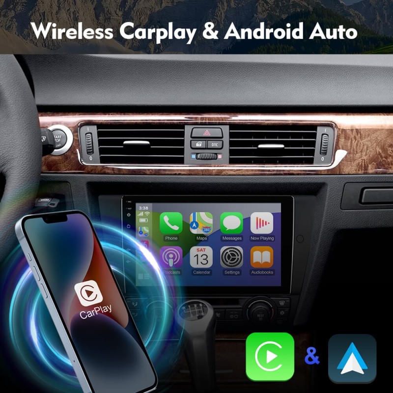 For BMW E90 E91 E92 E93 Android 12 stereo Car Radio Multimedia Navigation GPS