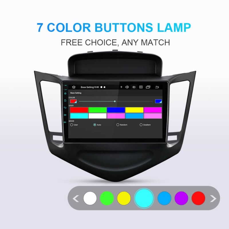 ISUDAR Car Radio For Chevrolet Cruze J300 2013 2014 2015 2 din Android 9 2+32G