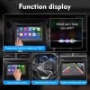 Wireless CarPlay & Android Auto Receiver Smart Box for Toyota 2014-2019 Corolla/Prius/RAV4/Highlander/Sienna/Tacoma/Yaris/Avalon/Tundra/Verso/Camry with Touch2 & Entune2.0