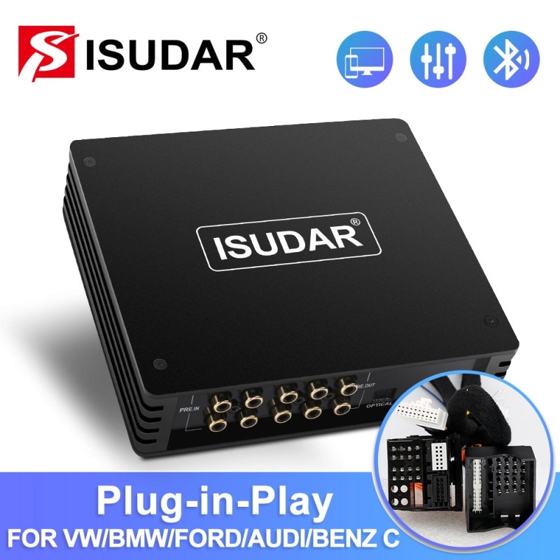 Class-AB Car DSP Amplifier For VW/TOYOTA/HONDA/Mazda/Nissan/Ford/Audi/BMW/Peugeot/HYUNDAI/KIA