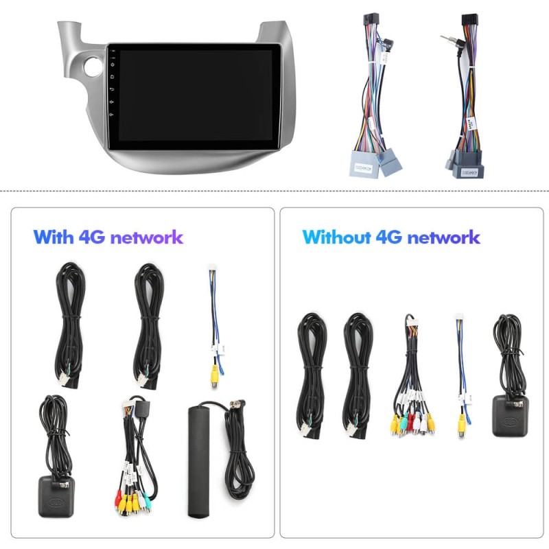 NEW! Android 13 Car Radio For Honda Fit 2007-2014 LHD Multimedia Video Player Navigation GPS 4G