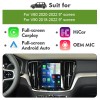 ISUDAR V2 Apple Carplay Kit Module for Sensus upgrade Volvo XC90/XC60/XC40/S90/S60/V60 Full Vertical Screen Seamless Connectivity