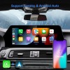 Android 11.0 Car Radio For BMW 5 Series F10 F11 2011-2017 CIC NBT 520i Blue Anti G-lare 12.3' Screen GPS Navigation Carplay Wifi