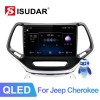 ISUDAR QLED 1280*720P V72 Car Radio For Jeep Cherokee 5 KL 2014-2018