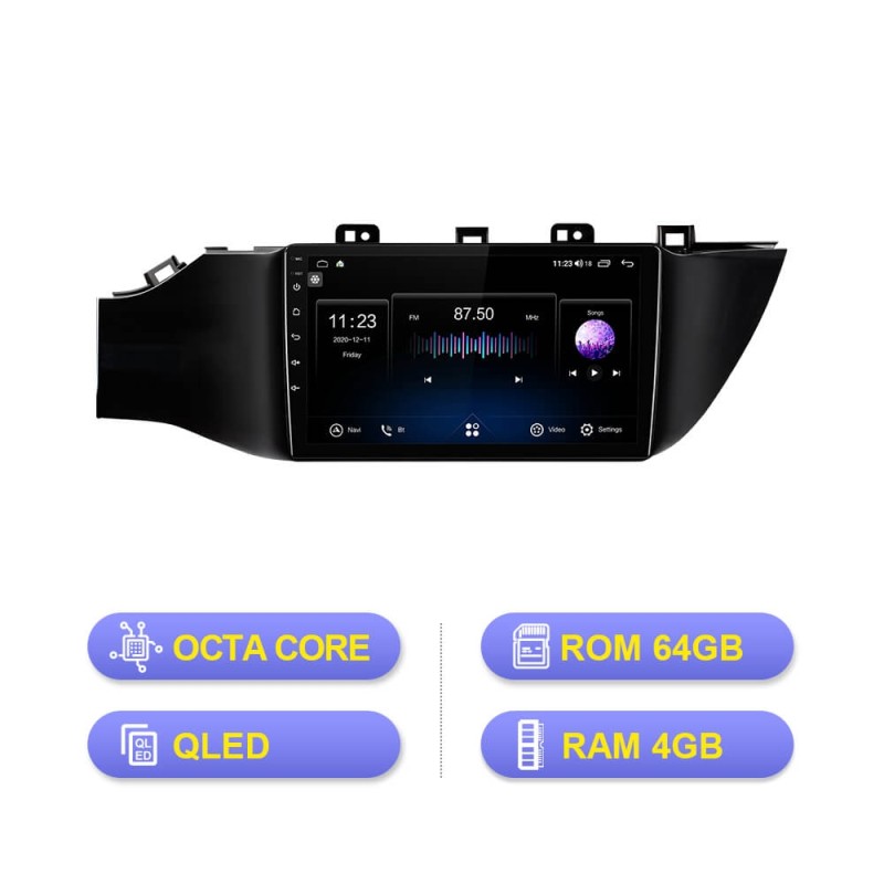 Isudar Octa Core 4G Auto Radio For KIA K2 RIO 4 2016-2019
