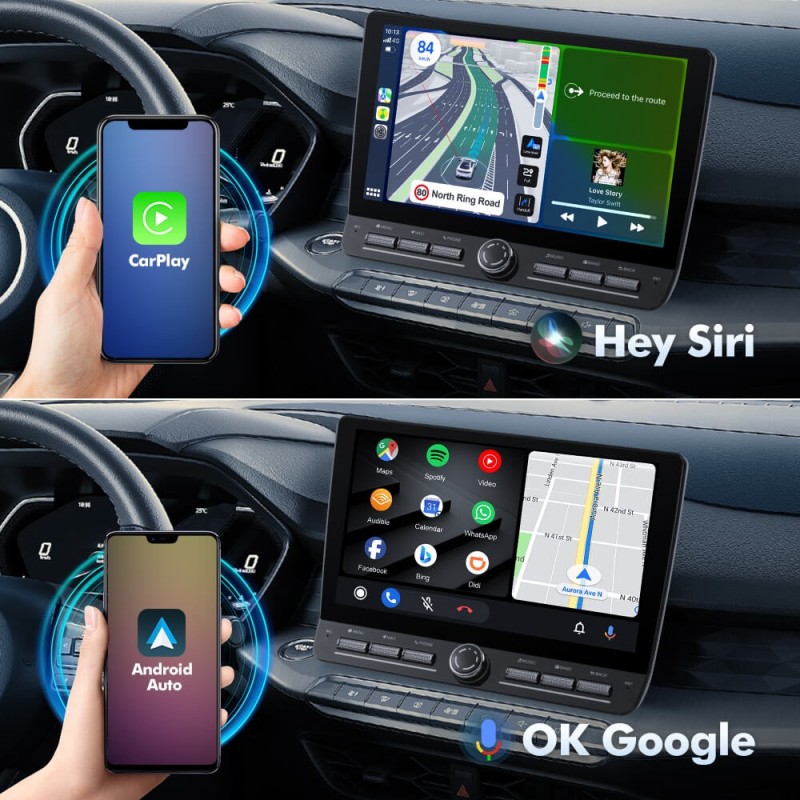 10 inch Android 14 New Design Angle Key 2.0 Touch Screen Car Radio Button Car Stereo For Nissan Sylphy Sentra 2020-2022