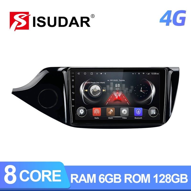 RDS QLED Android 10 Car Radio For Kia CEED Cee'd 2 JD 2012-2016 DAB