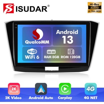 Q6 Qualcomm Android 13 For VW/Passat b8 Magotan 2015- 10" screen multimedia car radio DSP ADAU