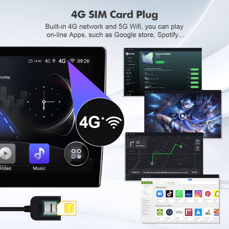 NEW! T72/T78P series Android 13 Car Radio For Mazda 6 2 3 GH 8Core Carplay