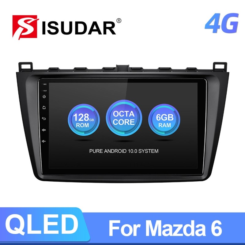 8 Core RAM 8G 6G No 2din Auto radio For Mazda 6 2 3 GH 2007-2012
