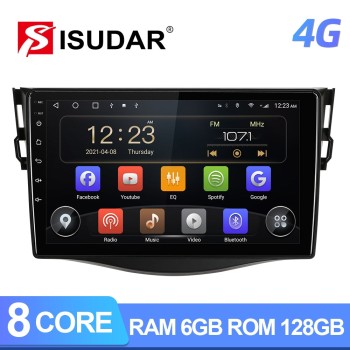 T72 GPS Android 10 Carmate Auto radio camera For Toyota RAV4 2007-2012