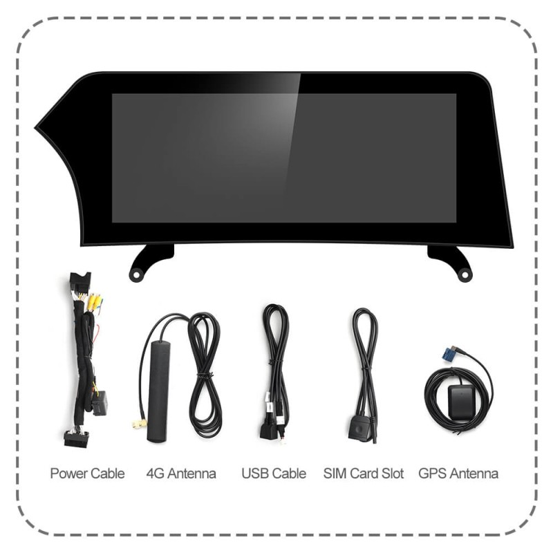 Android 11.0 12.3' Car Radio For BMW X3 F25 CIC NBT X4 F26 NBT System Blue Anti G-lare Screen Multimedia GPS Navigation Carplay