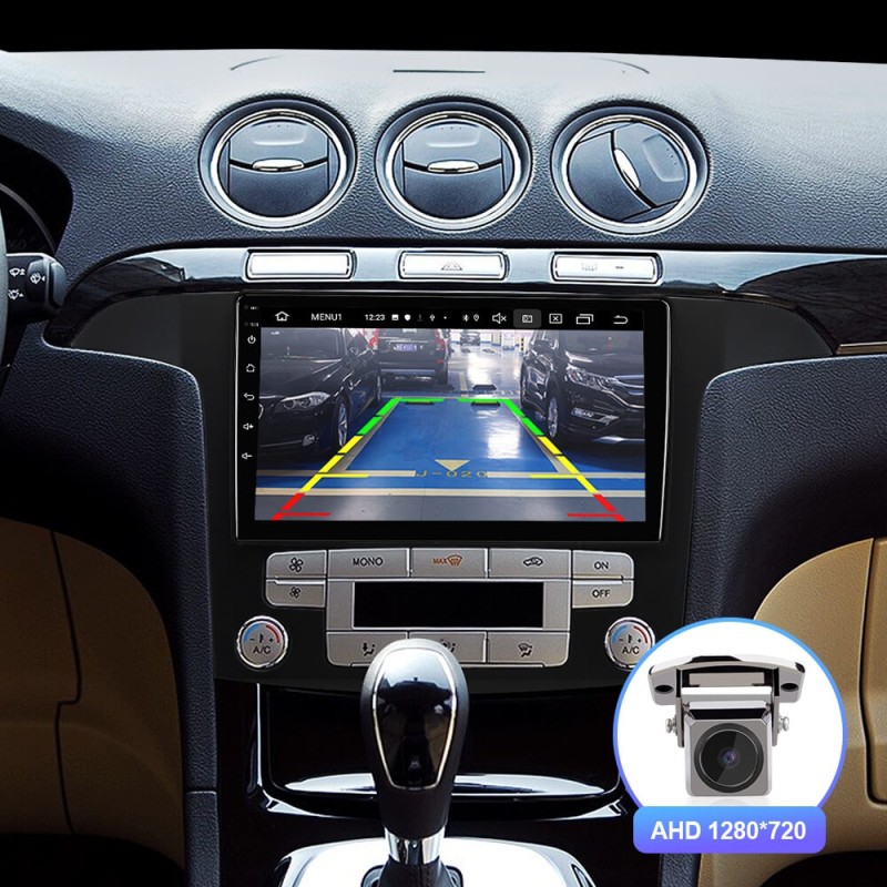 ISUDAR V72 Built in carplay QLED Android 10 Car Radio For Ford S-Max S Max 2006-2015