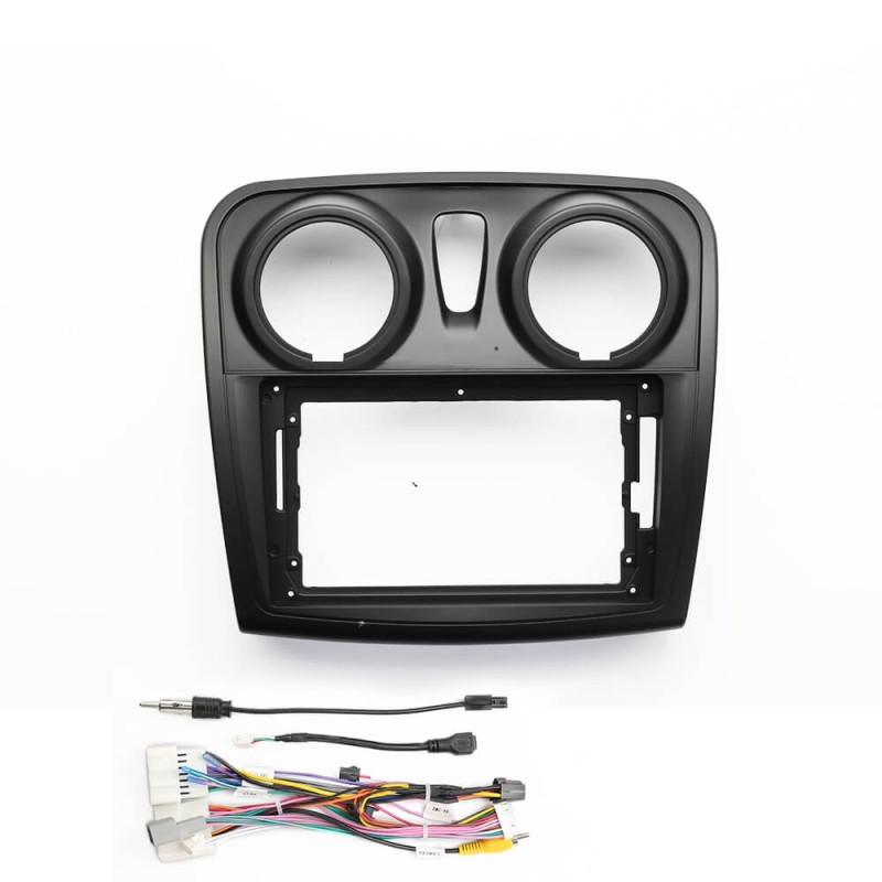 ISUDAR Autoradio Fascia for Renault Logan 2 2012 - 2019 Sandero 2 2014 - 2019