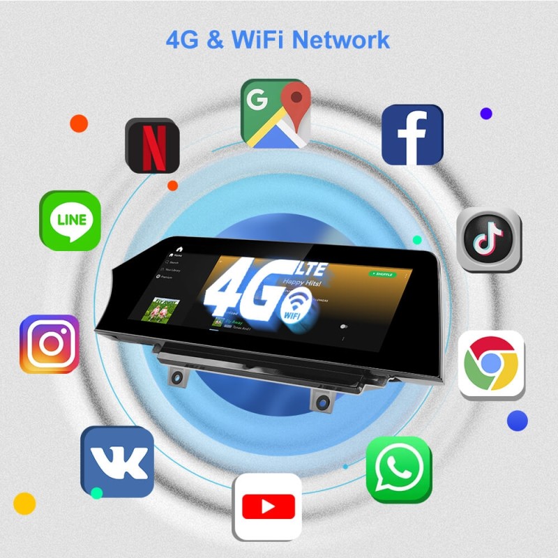 Android 11.0 Car Radio For BMW X1 F48 NBT EVO System Car Blue Anti G-lare Screen Multimedia GPS Navigation Carplay BT5.0