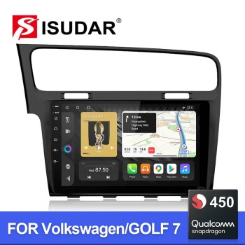 8 Core RAM 4GB GPS Qualcomm For VW/Volkswagen/Golf 7 2013-