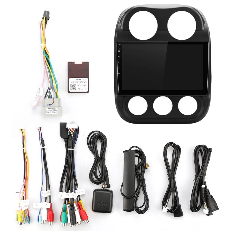 ISUDAR QLED 1280*720P V72 Car Radio For Jeep Compass 1 MK 2009-2015