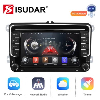 T72/T68/T19 NEW UPGRADE VW0702 7 inch 1024*600P Car Radio Multimedia For VW/Volkswagen/POLO/Golf/Skoda/Seat/Leon/PASSAT B6