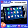 ISUDAR 2K 13.1'' Screen Android 12 Car Multimedia Radio Player For OUTLANDER MITSUBISHI 2007 2008 2009 -2012 Navi