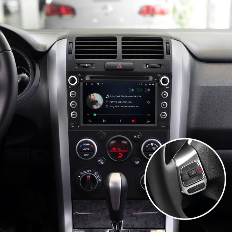 Isudar 2 Din T8 Android 9 Auto Radio For SUZUKI/Grand Vitara