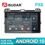 ISUDAR 1 Din Android 10 Car Radio For Toyota/Prado 120 2004-2009