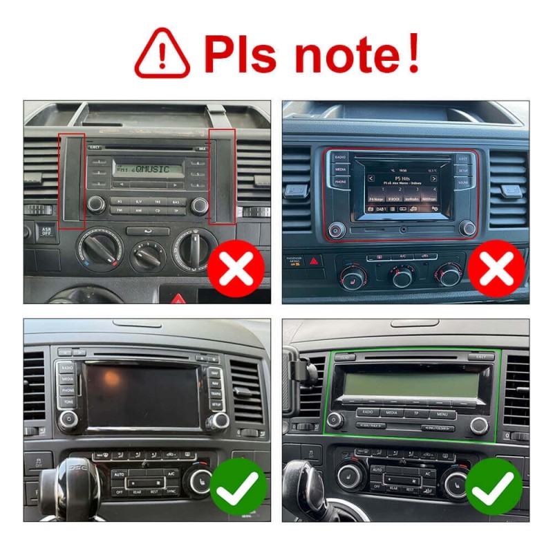 Q6 Qualcomm Android 13 For Volkswagen VW Transporter Multivan T5 Caravel 9" screen  multimedia car radio DSP ADAU