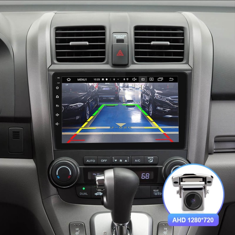 ISUDAR QLED Android 10 6+128G Car Radio For Honda/CRV/CR-V 2006 2007-2011