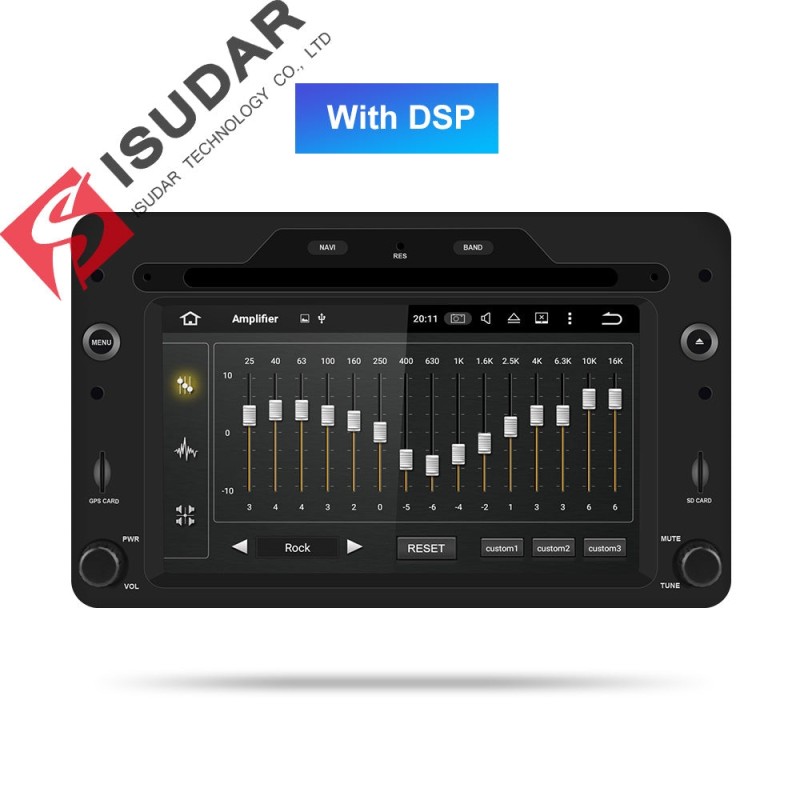 ISUDAR 1 Din Octa core Auto radio Android 10 For Alfa/Romeo/159