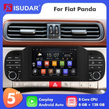 ISUDAR upgrade T72 Auto Car Radio For Fiat Panda Apple Wireless Carplay