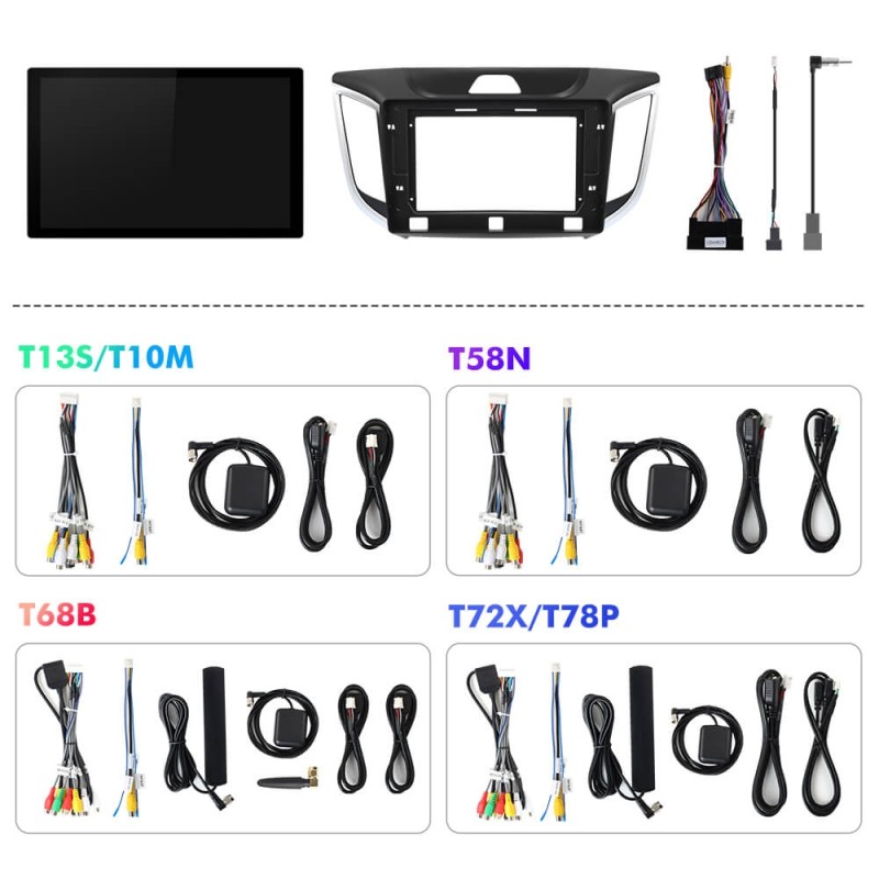 NEW! 11.5” Android 13 For Hyundai Creta IX25 2015-2019 Car Radio HDMI Video Output