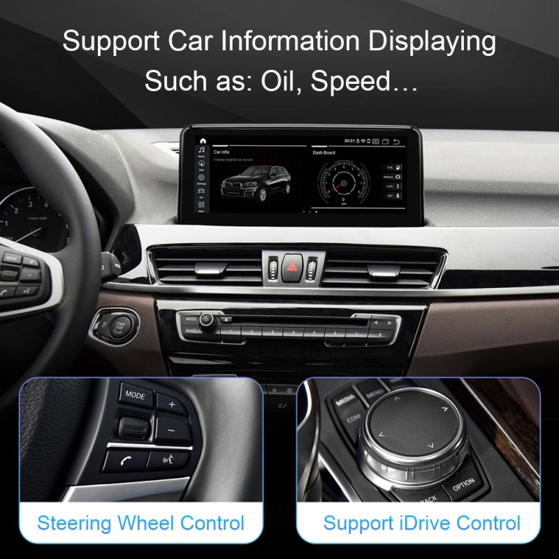 Qualcomn Snapdragon Car Multimedia Player For BMW X1 F48 2016-2017  Android 10