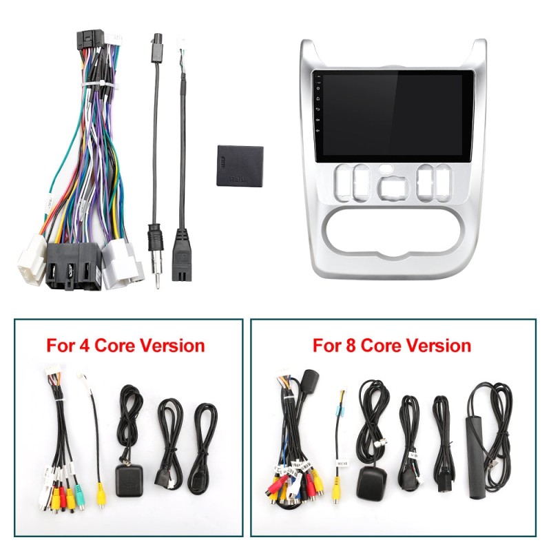 IPS Screen Car Radio For For Renault Logan 1 Sandero Lada Lergus largus FM GPS